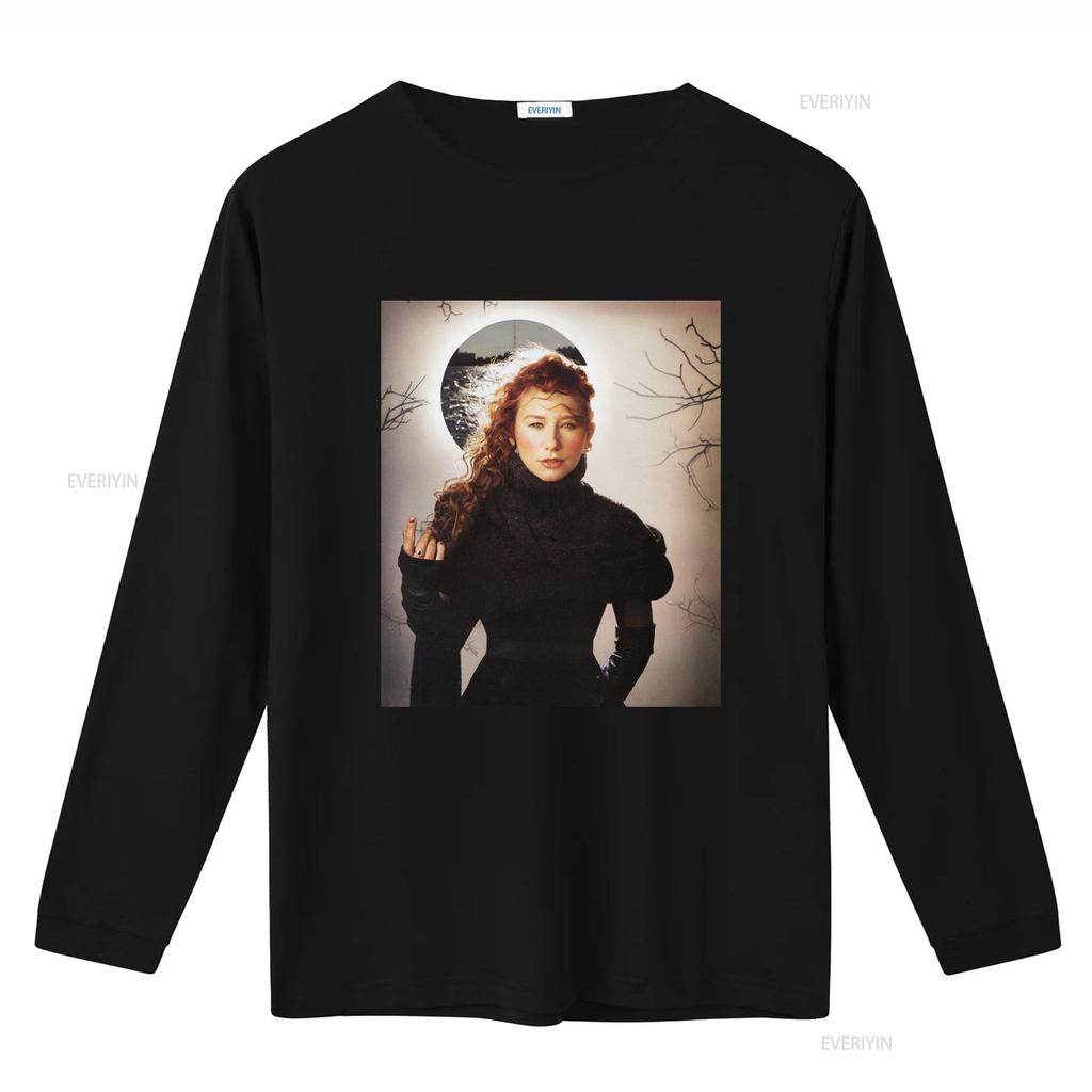 Tori Amos T Shirt vintage Washed Slightly Casual Top For Everyday Wear graphic Unisex Comfortable fashion designer clothes