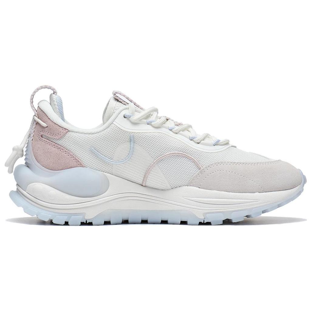 Кроссовки женские Li Ning CF Trail Series Star Track с нескользящей износостойкой подошвой, цвет Cloud-White AGLT074-1
