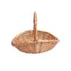 Willow Rattan Picnic Supply Hamper Wear-resistant Flower Basket Vegetable Storage Basket  Picnic