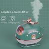 Cute Duck Pilot Airplane USB Humidifier 300ml Portable Personal Cool Mist Humidifier with Colorful Night