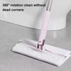 Мини-швабра с автоматической сменой тряпки, плоская швабра для пыли без помощи рук с вращающейся на 360 градусов головкой, одноразовая щетка для пола