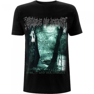 Хлопковая футболка унисекс Cradle Of Filth для взрослых Dusk & Her Embrace
