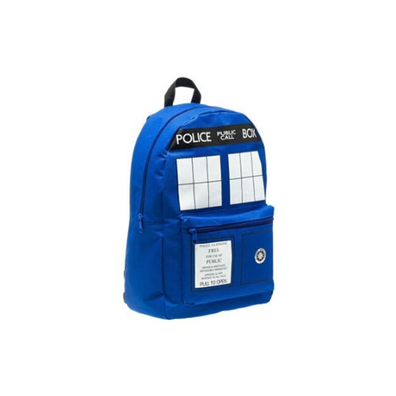 Рюкзак-сумка Doctor Who TARDIS Стильная сумка через плечо Большая вместимость Мягкая сумка