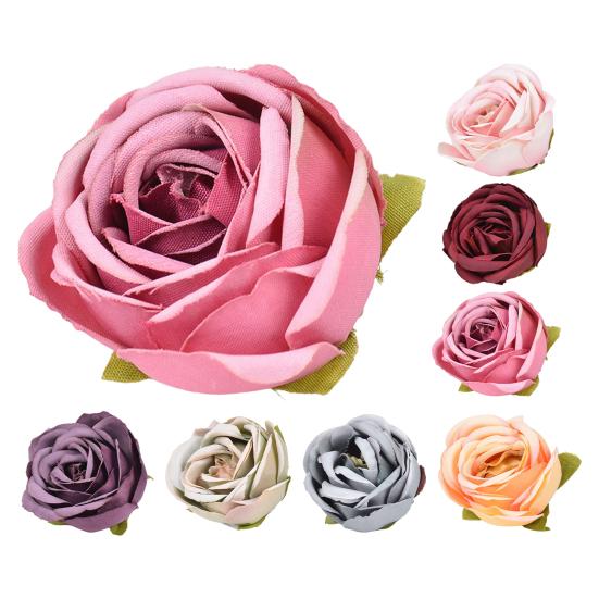 10 шт., привлекательный яркий, сохраняющий свежесть, практичный 3D многоцелевой реквизит для фотосъемки с цветком из искусственного шелка