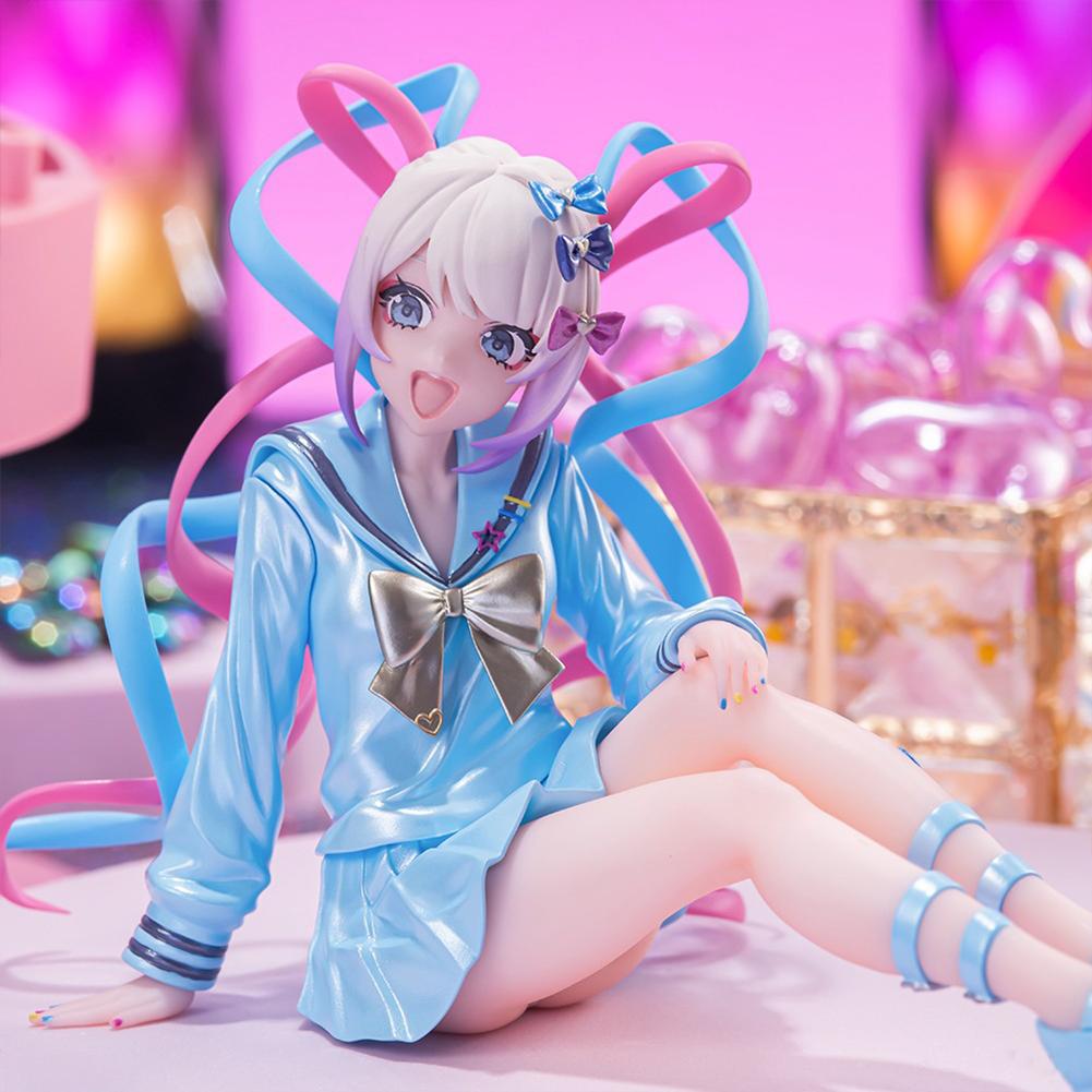 Иллюстрация Серия Красотка Needy Girl Overdose Аниме Фигурка KAngel Фигурка kawaii Аме-чан Коллекционная Модель Украшение