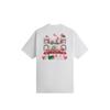 Kith Comic Santa Rodeo Fashionable Letter Print Short Sleeve T-Shirt Men Tops White KHM032620-101