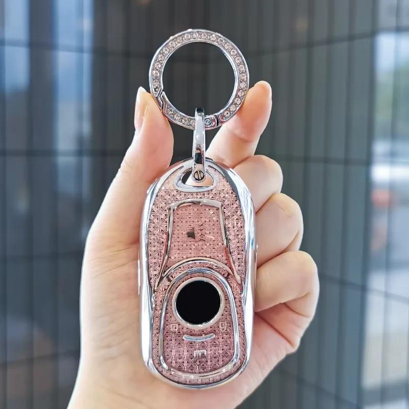 Suitable For 23 Buick Gl8 Keycases 17-22 Gl8 Avenir Keycover Key Shell Keychain Buckle Case For Women