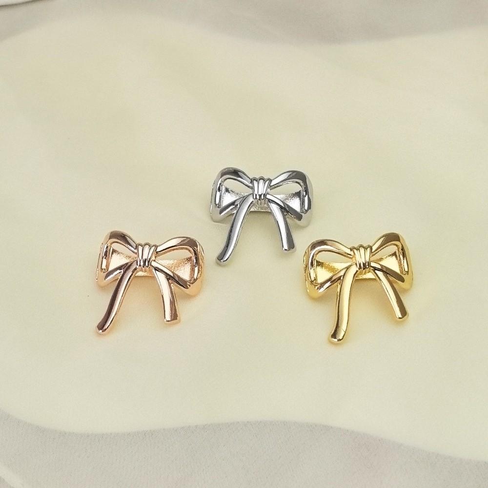 Smooth Irregular Bow Scarf Buckle Multifunctional Shawl Clasp Clothes Corner Clip Knotted Button