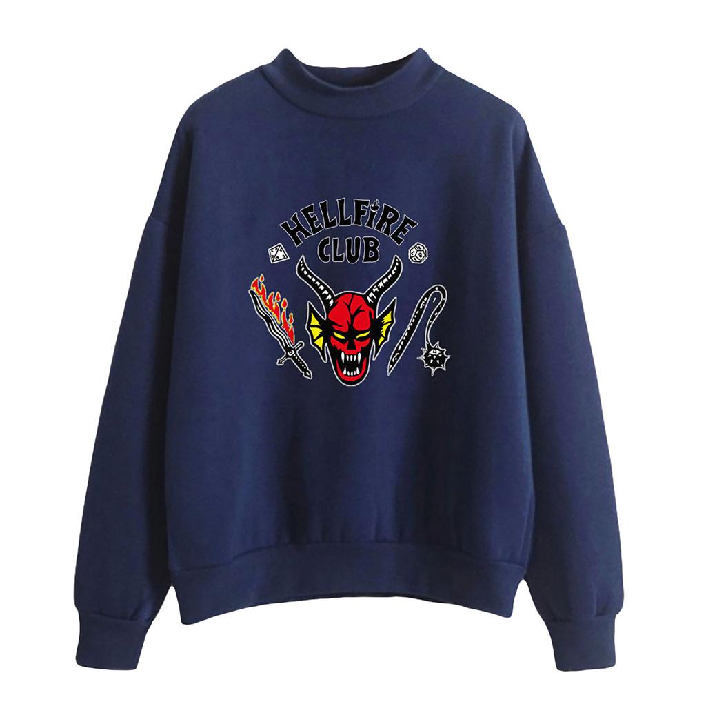 Мужские топы с длинными рукавами Stranger Thing S 4 Hellfire Club & Weapons