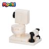 MOOXI City Bathroom Toilet 16Pcs MOC Brick Street View Furniture Model Action Figure Part Building Blocks Kids Toys Gift MOC0036