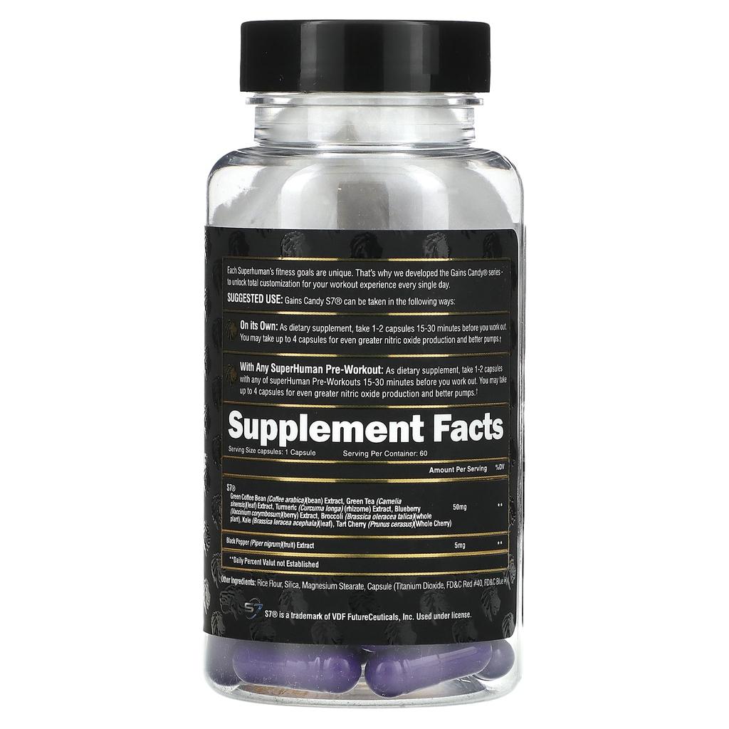 ALPHA LION Конфеты Gain, S7, 60 капсул