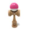 MyCircus Kids Kendama Pink and White Beech Wood Beginner Model with Spare String and Carry Bag by Juggle 4 Fun