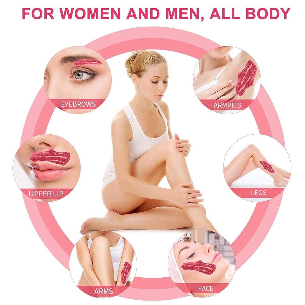 500 г/400 г/200 г восковые бобы для удаления волос по всему телу, горячая пленка, твердые восковые шарики для депиляции для машины для нагрева воска