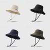 Outdoor Sun Protection Hat For Men Women With Wide Brim Breathable Ice Silk Summer Cap
