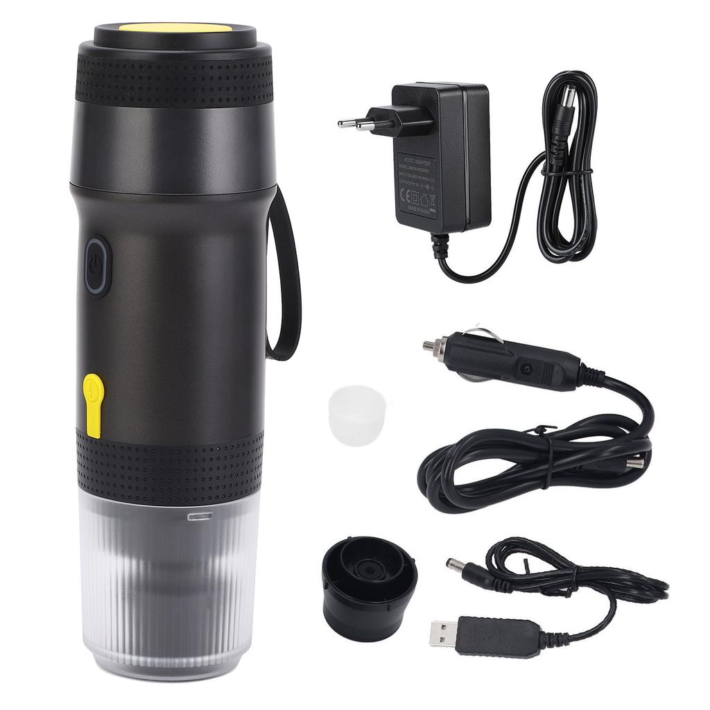 Portable Coffee Machine 3 In 1 20Bar Quick Heating Travel Automatic Coffee Maker for Camping Hiking