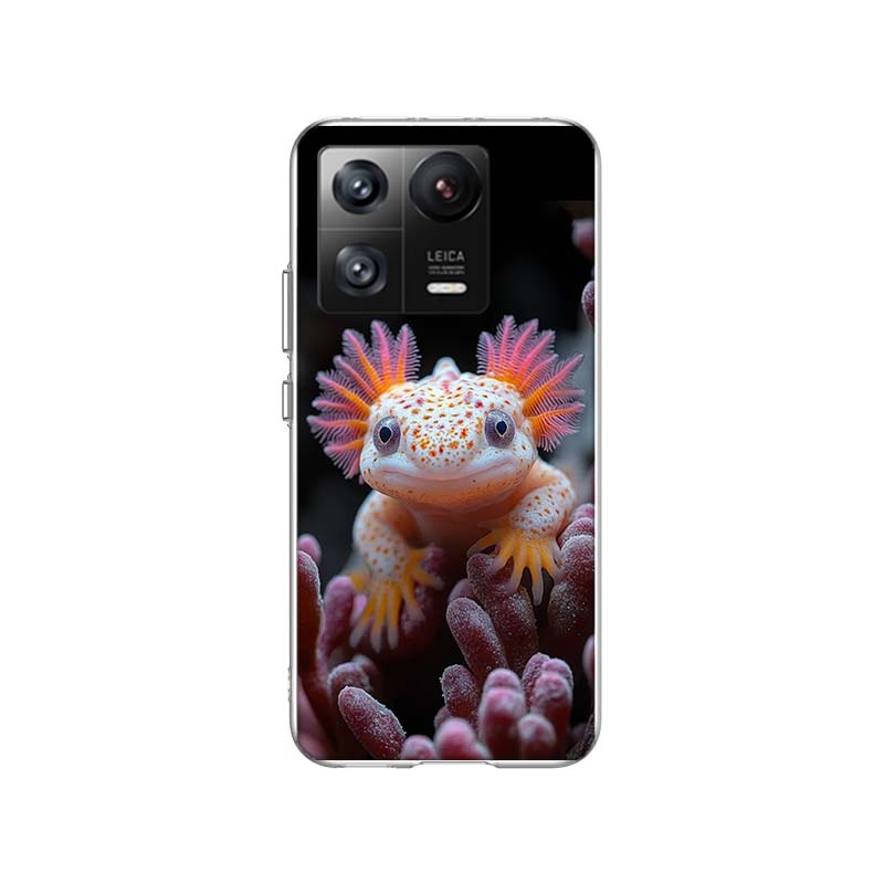 Smiling Salamander Phone Case For Xiaomi Poco F7 Ultra X7 X6 M8 M7 M6 M4 M3 Pro X4 Mi 15 15T 14 14T 12T 12S 10T Pro 12 11 Lite C