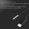 Кабель для быстрой зарядки Surface Connect на Type C PD 15V 3A Совместим с Microsoft Surface Pro 8/7/6/5/4/3 Go3/2/1 Laptop4/3/2/1