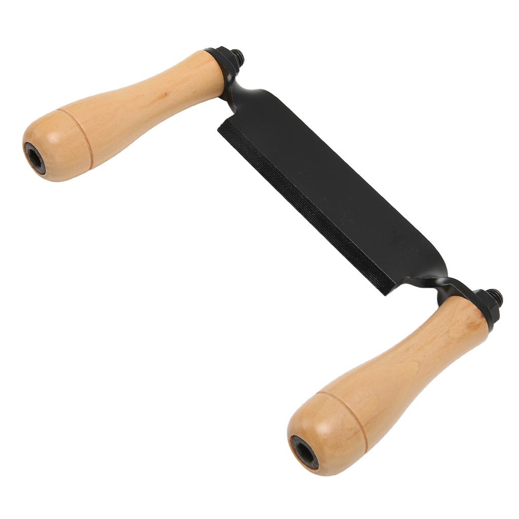 Прямой скребковый нож со стальным лезвием и деревянной ручкой, высокопрочный полированный инструмент для скребкового дерева