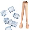 Mini Tongs Rustproof Corrosion Resistant Comfortable Grip Anti-skid Serving Tongs Ice Cubes Clamp Kitchen Tool