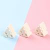10Pcs Simulation Food And Play Cheese Resin Accessories Cream Glue Diy Trinkets Hole Shoes Hairpin Keychain Accessories