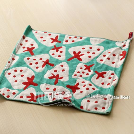 Трехслойное хлопковое муслиновое полотенце/слюнявчик: Женский маленький, слюнявчик для младенца, 26x26см, полотенце для детского сада