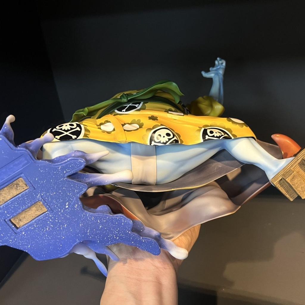 One Piece LX Джинбей Пиратская Фигурка Аниме Движется ПВХ Боевой Режим Кунг-фу 9,84 дюйма/11 см Коллекционный Режим украшение Игрушки Подарки
