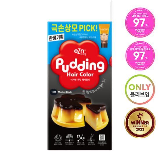EZN Pudding Hair Color 1.0T Matte Black Special