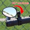 2/1 шт. Велосипедное зеркало заднего вида, регулируемое на 360° зеркало на руль, велосипедное прозрачное широкополосное зеркало заднего вида