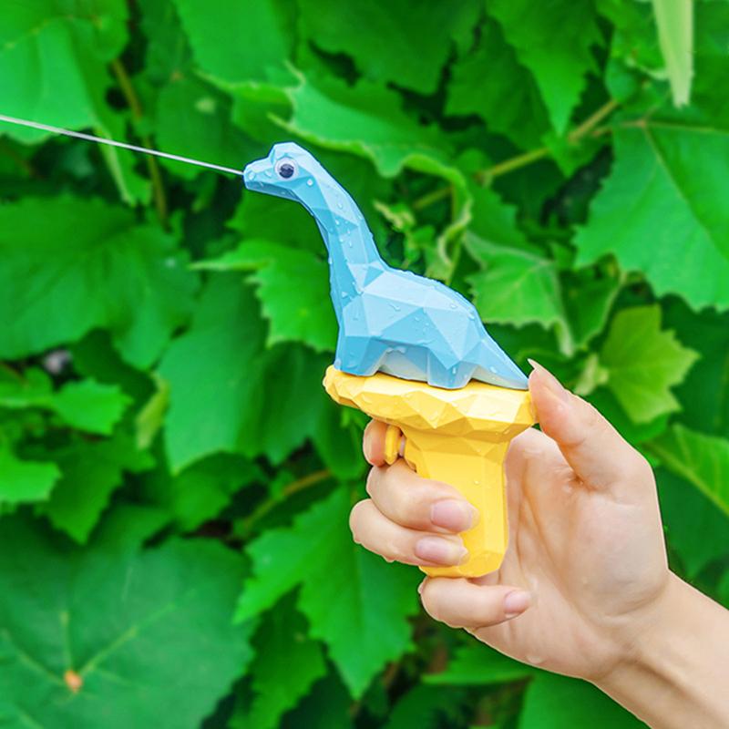1 Piece Kids Swimming Pool Sand Beach Gun Splashing Toys Cartoon Dinosaur Water Gun Baby Bath Amusement Toy For Children