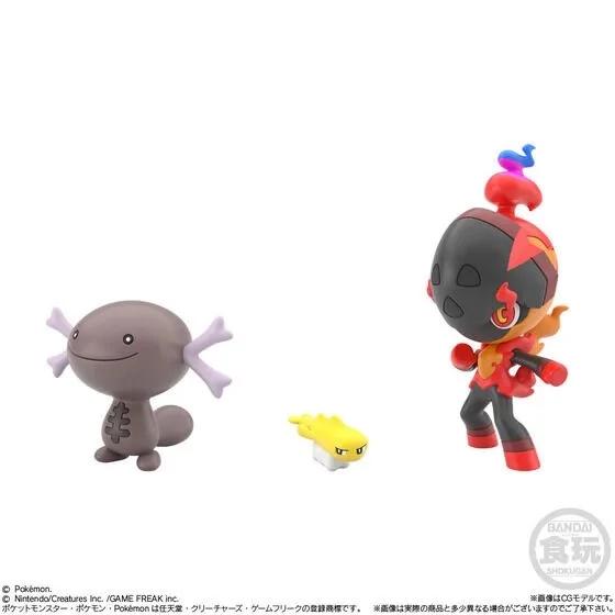 Genuine Elf Scale World Scarlet and Violet Paldea region Ceruledge Armarouge Gimmighoul Haruto1/20 Action Figure Model Toys
