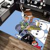 Moomin Family Adventure Carpet For Playroom Bedroom Living Room Sofa Home Decorkids Game Area Rug Nonslip Floor Mat