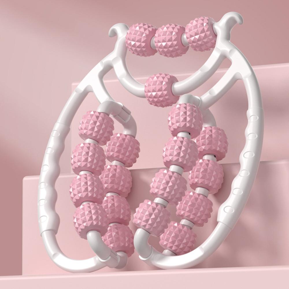 20-роликовый массажер для ног для похудения и расслабления, массажер для бедер и икр с воздушной компрессией и разминанием для облегчения мышечной боли, для домашнего использования