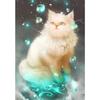 5D DIY Diamond Painting Animal Cat Rhinestone Cross Stitch Kit Full Diamond Embroidery Gift Mosaic Home Decoration Art Picture