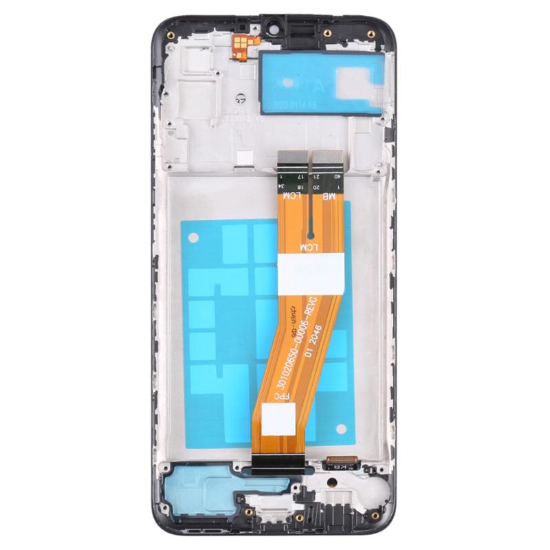 Для Samsung Galaxy A03 (164,2 х 75,9 х 9,1 мм) A035 OEM Grade S ЖК-экран и сборка дигитайзера+Рамка Деталь (без логотипа)