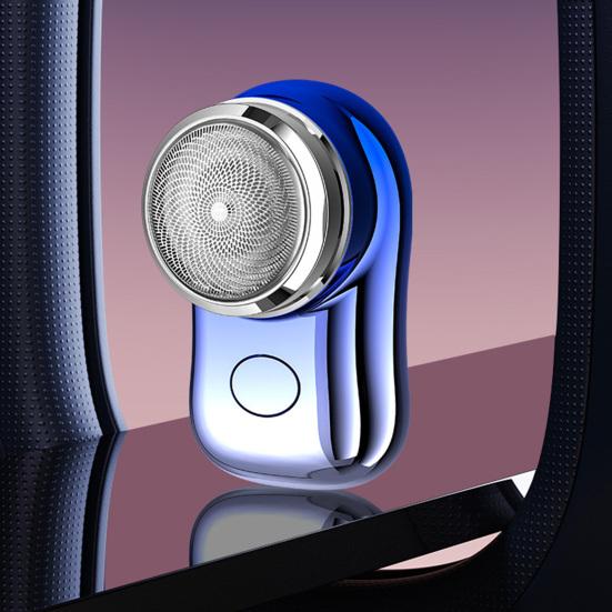 Electric Shaver USB Rechargeable Pocket Size Portable Safe Mini Travel Shaver Men Cordless Hair Beard Trimmer Remover Tool