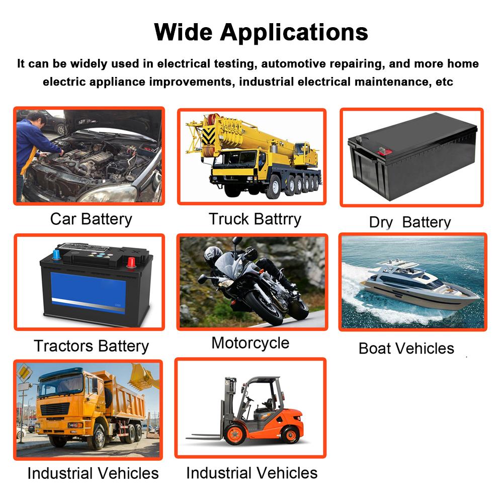 Электрическая тестовая ручка, биполярный тестер автомобильной проводки, цифровой ЖК-дисплей, автомобильный тестер мощности, 372 В, автомобиль
