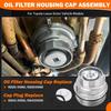 15620-31060 Oil Filter Housing Cap Assembly For Toyota Tundra Rav4 4Runner Camry Highlander Tacoma Avalon Sienna Venza Lexus RX350 Oil Filter Housing