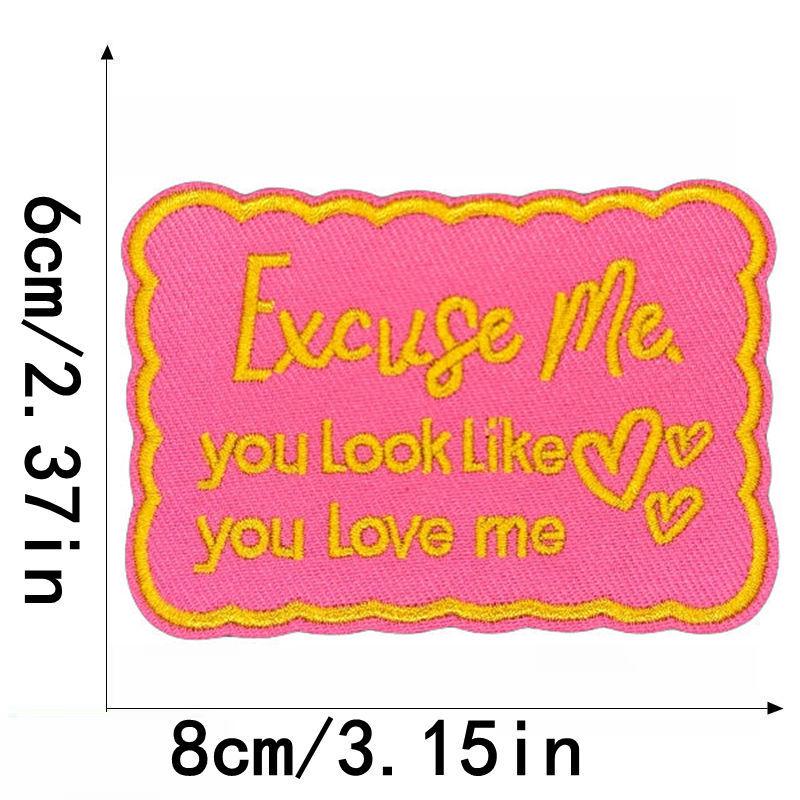 Liteon English Letter Embroidery Cloth Label for Hats, Bags, and Clothing Decoration