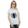 Marvel Womens/Ladies Spider-Man Ultimate Spider Logo Cotton T-Shirt