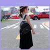 Стильный корейский ретро детский рюкзак, милый девчачий французский рюкзак на двойном плече из ПУ для школы