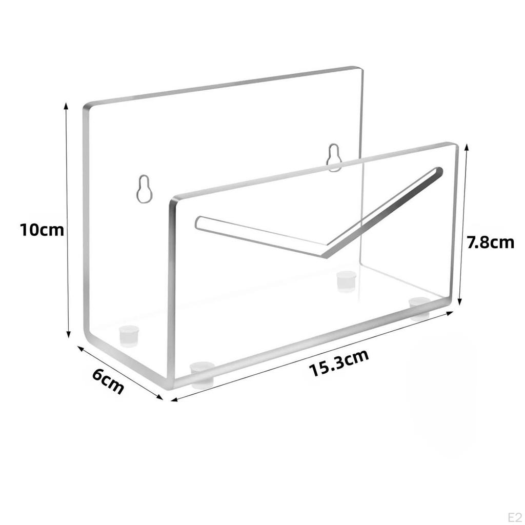 Desktop Mail Organizer Sorter Countertop Holder Paper Document Rack Envelope for