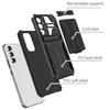 Kickstand Phone Case for Samsung Galaxy A54 5G,Detachable Card Holder PC+TPU Cover