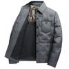 Мужская новая куртка-пуховик в деловом стиле с лацканами, теплая, удобная и плотная подкладка, удобная и износостойкая куртка