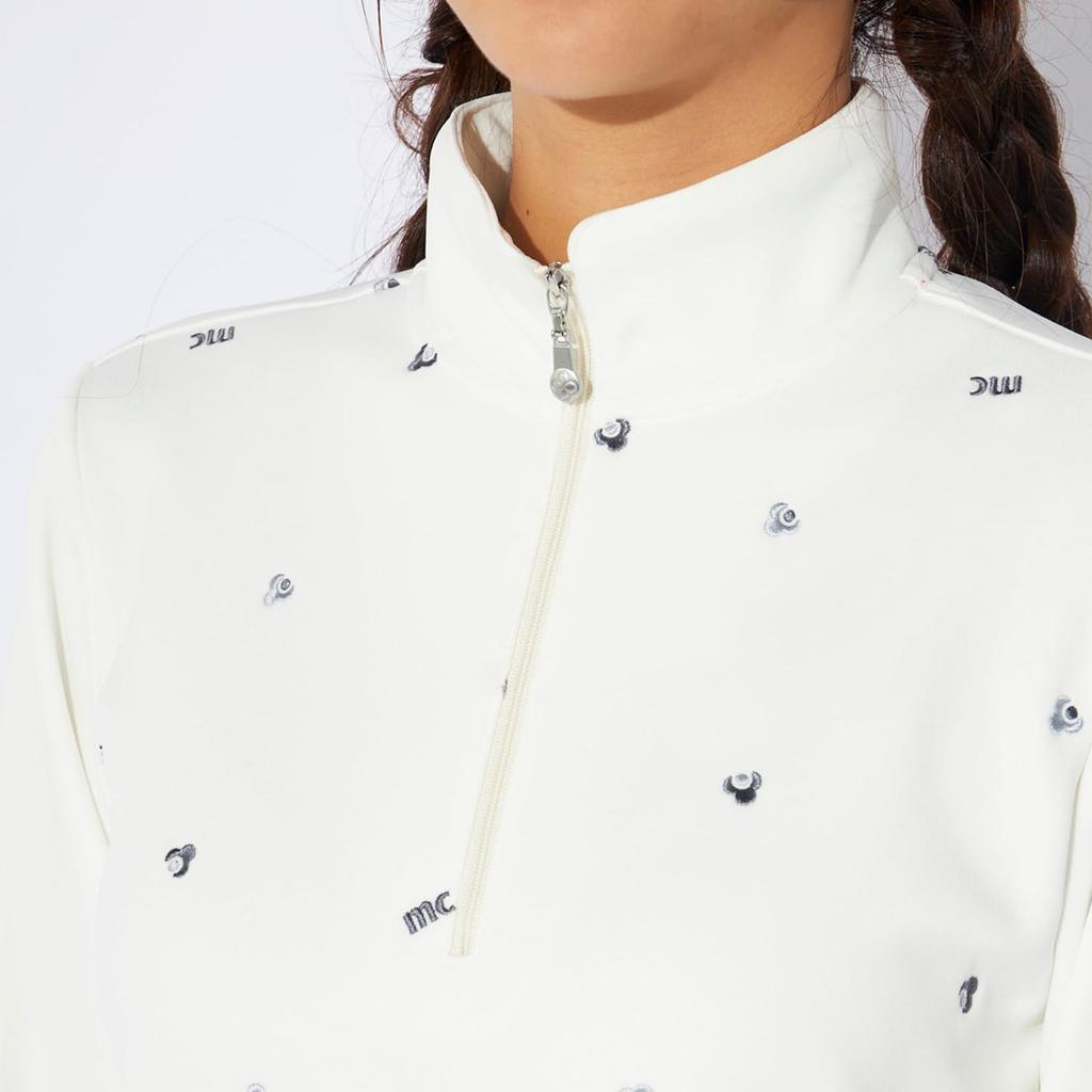 Marie Claire Women's Half-Zip Fleece-Lined Pullover 734515W