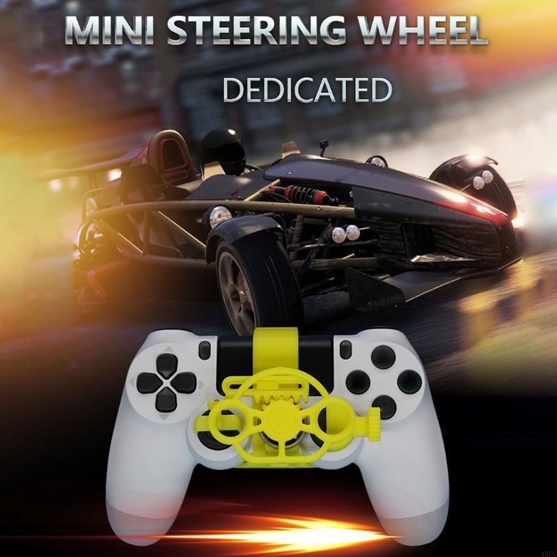 Racing Games Mini Steering Wheel For PlayStation 4 PS4 Racing Game Controller Steering Wheel Simulated Driving
