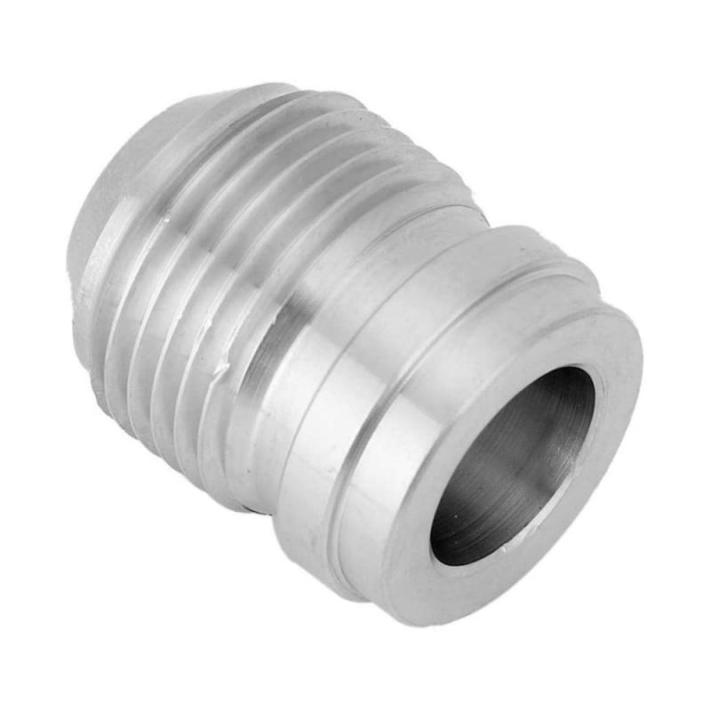 Алюминиевый фитинг для шланга с закисью азота AN6 AN8 AN10 AN12 AN16 AN20, прямая наружная заготовка, приварной фитинг, адаптер, приварная пробка