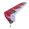 Long Christmas Table Runner Tassel Santa Claus Tablecloth Xmas Desktop Decoration  Table Decoration