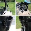 Waterproof Motorcycle Helmet Lock 2 in 1 Helmet Anti-theft Safety Lock Motorcycle Hanger  Outdoor