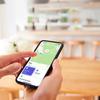 Apple Find My Track My Circle Waterproof IP65 Compatible Locator - Black