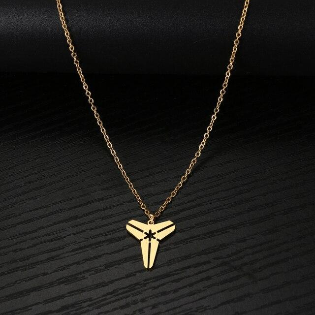 Ожерелья из нержавеющей стали с готической подвеской в виде аниме-символа, модное ожерелье с подвеской в виде чокера для женщин, ювелирные изделия в стиле хип-хоп, подарки для вечеринок